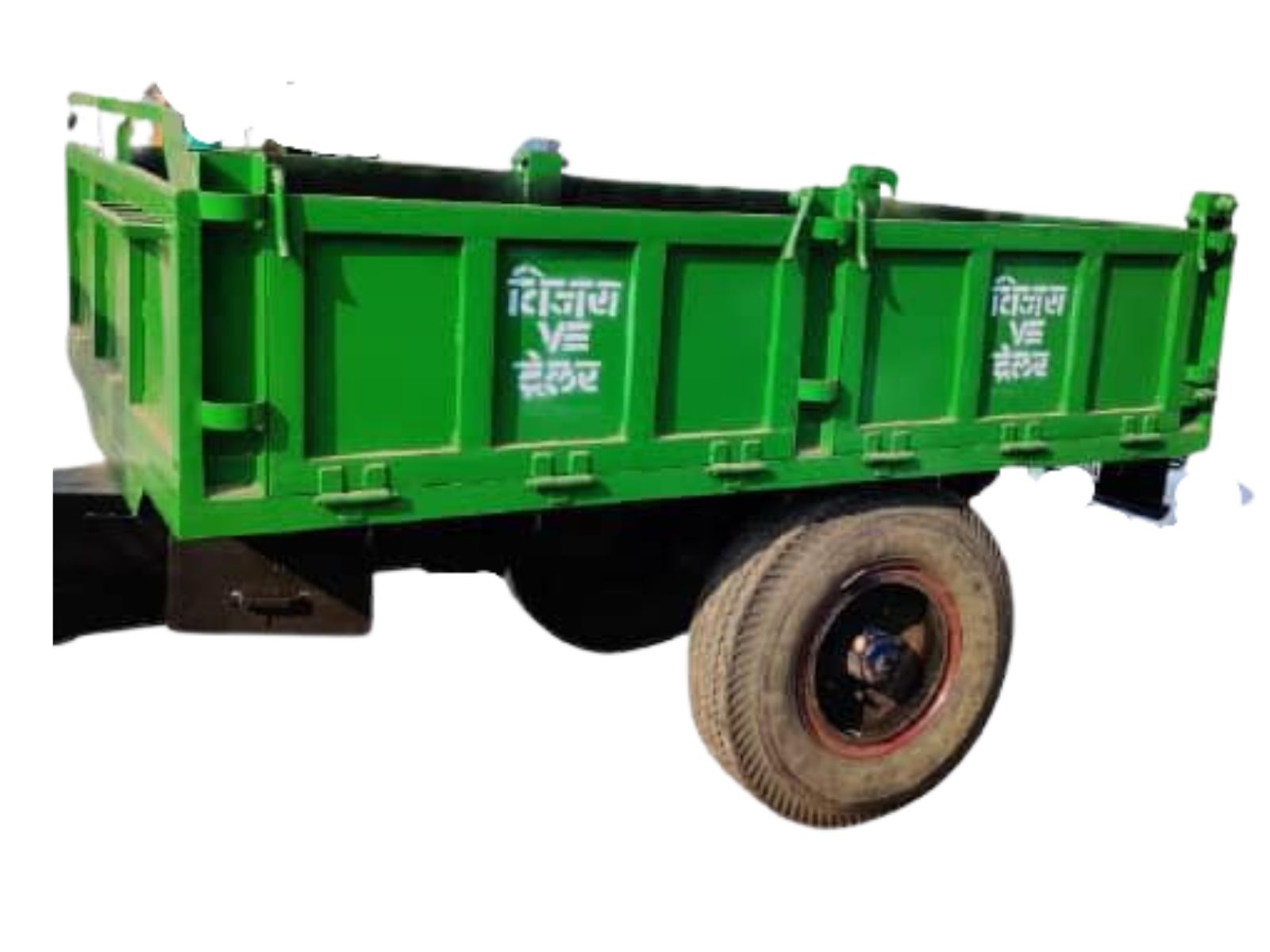 Non-Tipping Trailer - Reliable, Heavy Duty, and Versatile Non-Tipping Trailer for Industrial and Agricultural Use - Vijaylaxmi Engineering